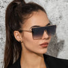 Gia Grey Oversized Shades